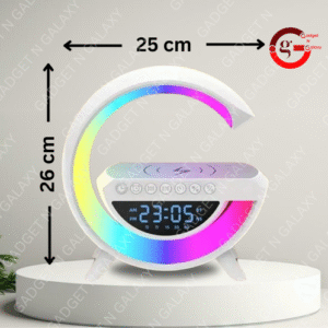 BT- 3401 LED Wireless Charging Speaker (Big Size) ৪০-৫০ ঘন্টা ব্যাটারি ব্যাকআপ।