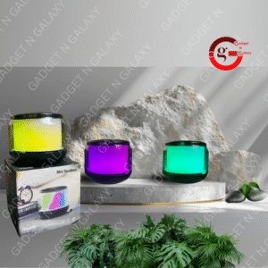 S300 Bass Speaker Mini Plastic Speaker With Colored Lights